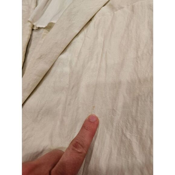 Emporio Armani Womens Blazer off white size 42 - Picture 2 of 9